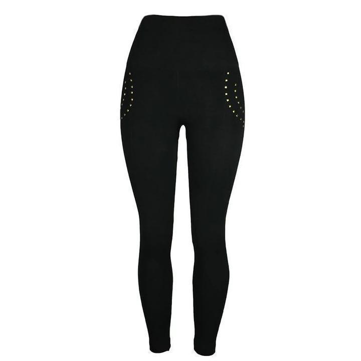 Hollywood High Waist Shaping Leggings - LuxxStores