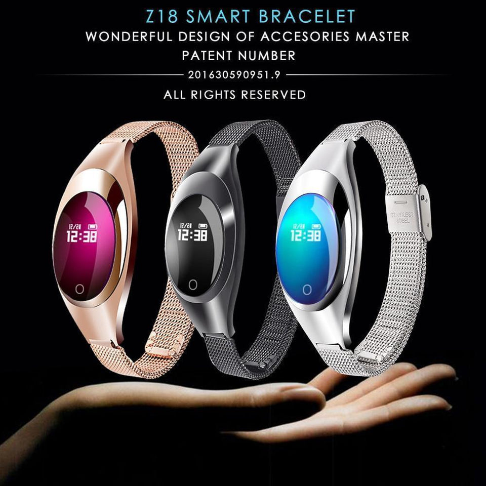 Smart Watch - Blood Pressure Heart Rate Monitor, Fitness Tracker, Pedometer. - LuxxStores