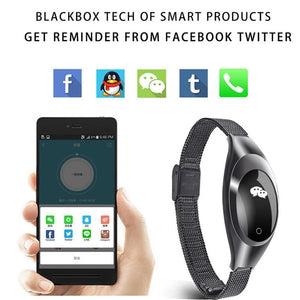 Smart Watch - Blood Pressure Heart Rate Monitor, Fitness Tracker, Pedometer. - LuxxStores