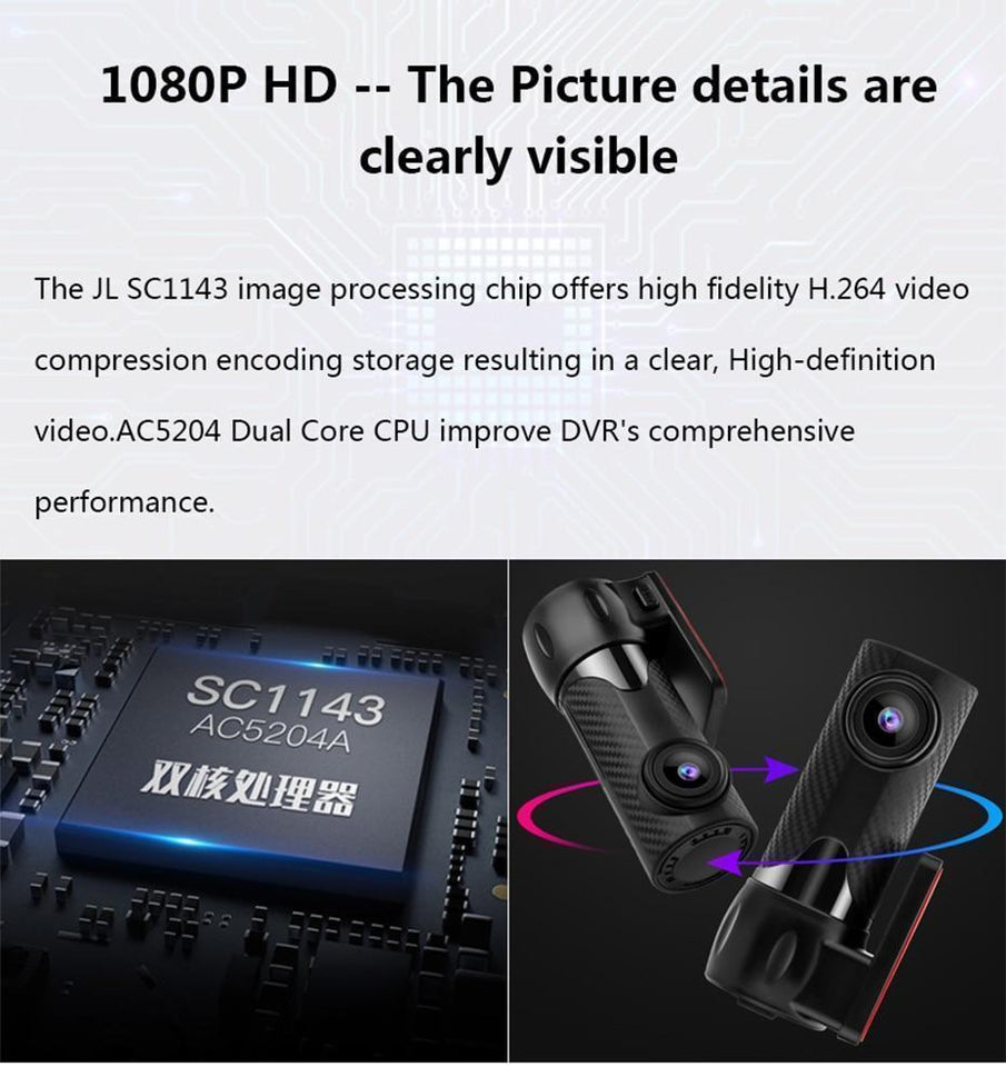 Mini Car DVR Camera - LuxxStores