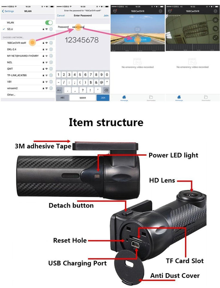 Mini Car DVR Camera - LuxxStores