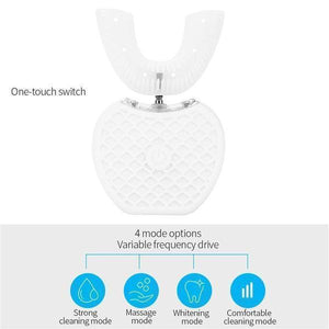 Sonic Brush Sonic Toothbrush Automatic Toothbrush Ultrasonic 360 - LuxxStores
