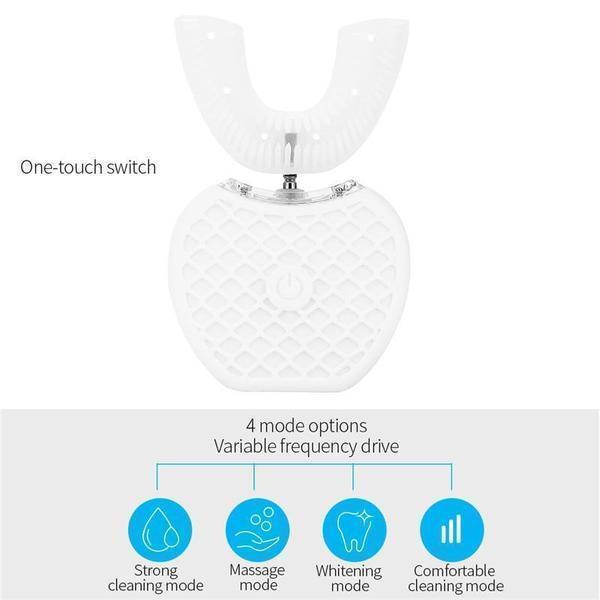 Sonic Brush Sonic Toothbrush Automatic Toothbrush Ultrasonic 360 - LuxxStores
