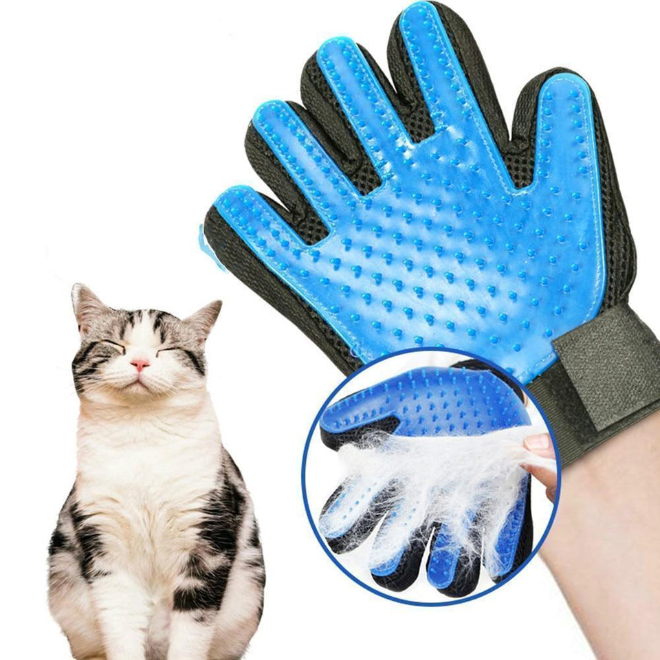 Deshedding Pet Grooming Glove - LuxxStores