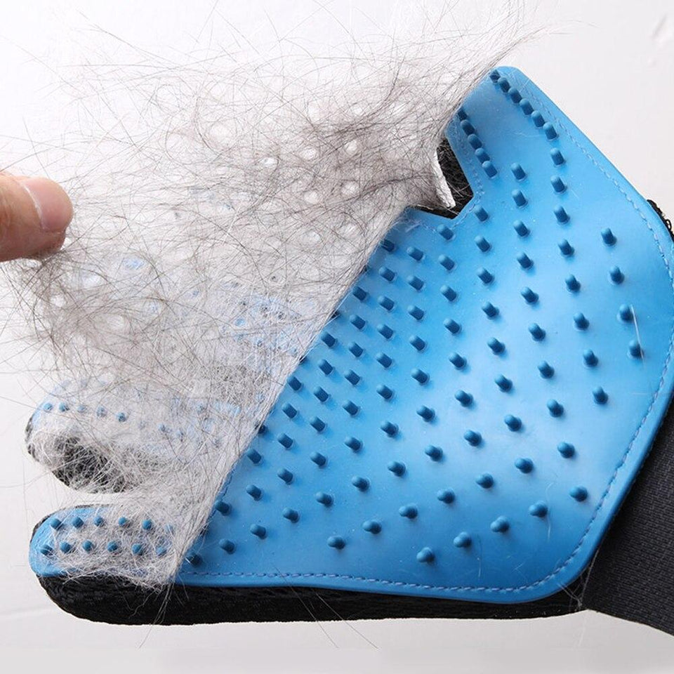 Deshedding Pet Grooming Glove - LuxxStores