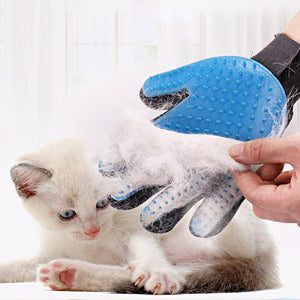 Deshedding Pet Grooming Glove - LuxxStores