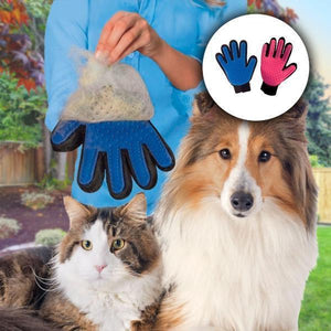 Deshedding Pet Grooming Glove - LuxxStores