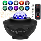 Galaxy Star Lights Ocean Wave Projector ( Built-in Bluetooth Speaker and Remote Control) - LuxxStores