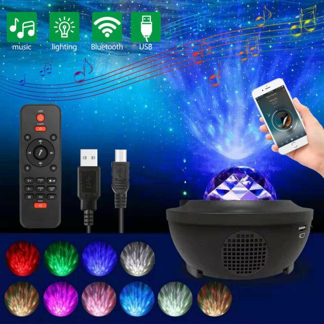 Galaxy Star Lights Ocean Wave Projector ( Built-in Bluetooth Speaker and Remote Control) - LuxxStores