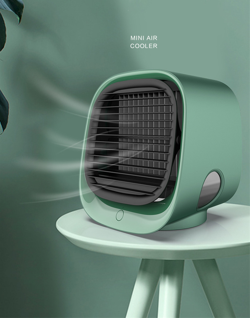 Mini Air Cooler | Mini Portable Air Conditioner with Night Light - LuxxStores