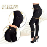 Hollywood High Waist Shaping Leggings - LuxxStores